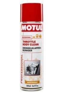 108124 MOTUL Засоби для чищення Motul "Throttle Body Clean", 0,500 мл