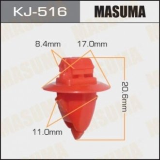 KJ-516 MASUMA Клипса (кратно 50) (KJ-516) MASUMA