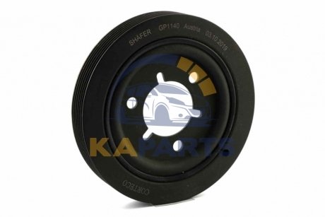 GP1140 SHAFER Шків колінвала Citroen C2, C3, C4 Peugeot 206, 307, 406 1.4-2.0 HDI 00-