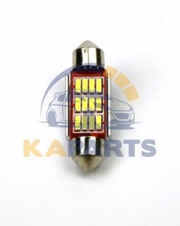 SL4011 SHAFER Лампа світлодіодна T11 Festoon T11x41 12LEDs canbus (1шт)