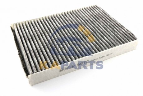 SAK437 SHAFER Фильтр салона Citroen C5, C6, Peugeot 407, 08-, угольный (SAK437) SHAFER