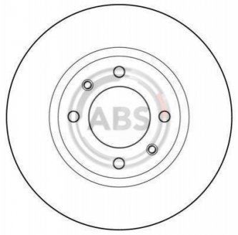 15414 A.B.S. Гальмівний диск перед. 305/405 (77-99)