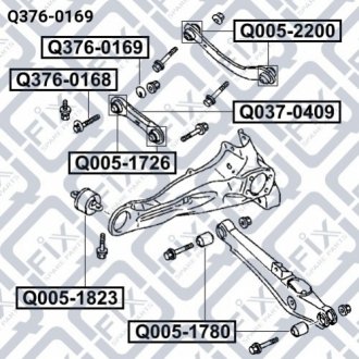 Q3760169 Q-fix Болт з ексцентриком