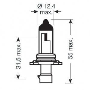 4008321554284 OSRAM Автомобільна лампа