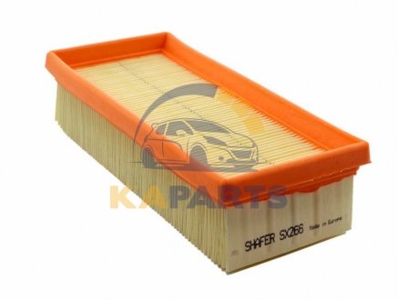 SX266 SHAFER Фильтр воздушный Golf I/II 1.6/1.8/Caddy I 83>92 (SX266) SHAFER