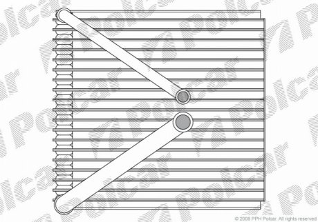 6913P8-1 Polcar Испаритель кондиционера