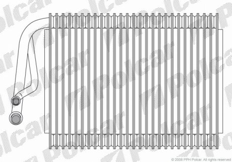 5025P8-1 Polcar Испаритель кондиционера