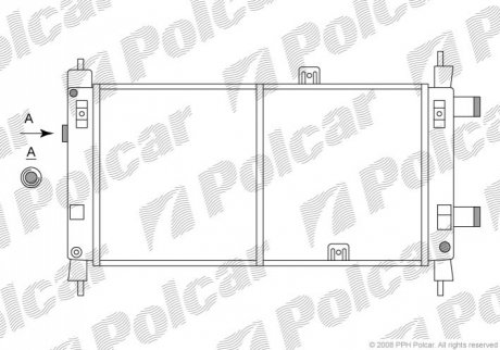 550508-0 Polcar Радиаторы охлаждения