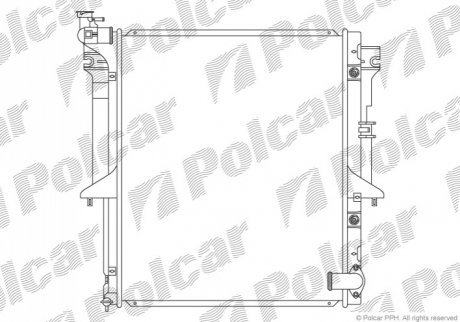 527908-4 Polcar Радиаторы охлаждения