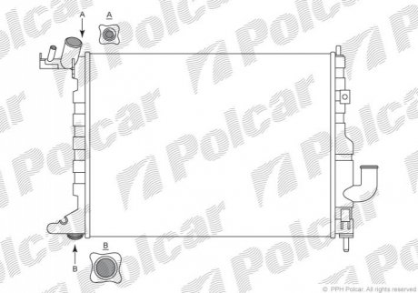 551608A5 Polcar Радиаторы охлаждения