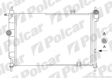 550708A3 Polcar Радиаторы охлаждения