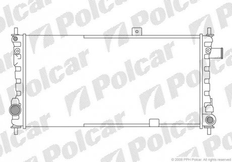 550408-3 Polcar Радиаторы охлаждения