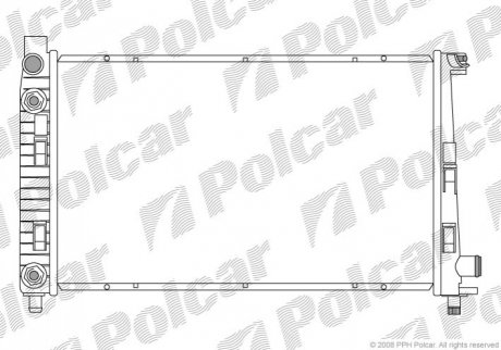 500508-3 Polcar Радиаторы охлаждения