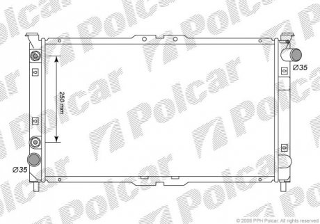 457708-2 Polcar Радиаторы охлаждения