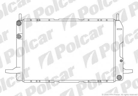 322308A4 Polcar Радиаторы охлаждения