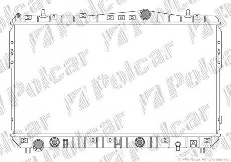 250508-2 Polcar Радиаторы охлаждения