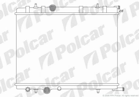 232808-3 Polcar Радиаторы охлаждения