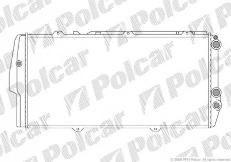 131508A3 Polcar Радиаторы охлаждения