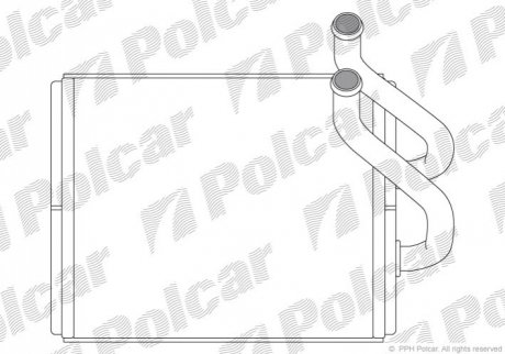 4170N81X Polcar Радиаторы обогрева