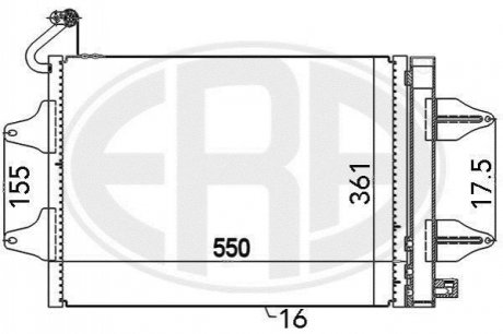 667017 ERA Радiатор