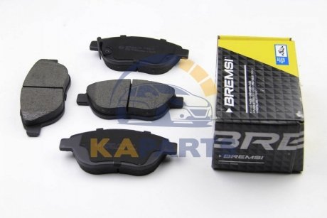 BP3295 BREMSI Гальмівні колодки перед. Opel Corsa D 06- (Bosch)