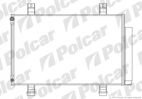 7423K81K Polcar Радиаторы кондиционера