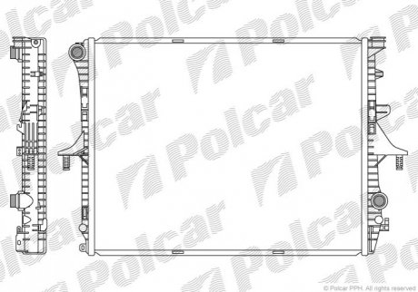 9580081K Polcar Радиаторы охлаждения