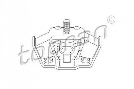 400040 TOPRAN / HANS PRIES Подушка двигателя