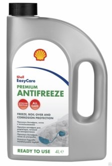 PBT74B SHELL Антифриз готовий Premium Antifreeze 774 C (G11) 4л