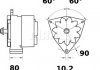 MG 460 MAHLE / KNECHT Генератор 28V 55A (фото 1)