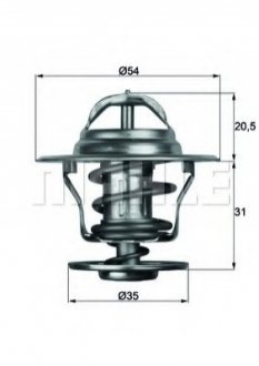 TX 13 75 D MAHLE / KNECHT Термостат