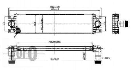 037-018-0001 DEPO Радиатор інтеркулера а Master/Movano II 1.9/2.2/2.5 dCi 02>