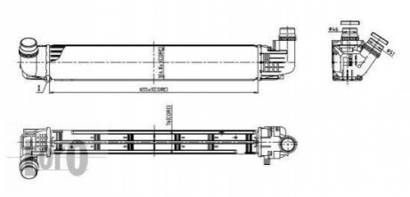 010-018-0003 DEPO Радиатор інтеркулера DUSTER 1.5 dCi 10-