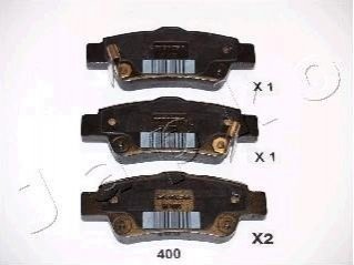 51400 JAPKO Колодки тормозные дисковые Honda Cr-v iii 2.0 (07-),Honda Cr-v iii 2.2 (07-) (51