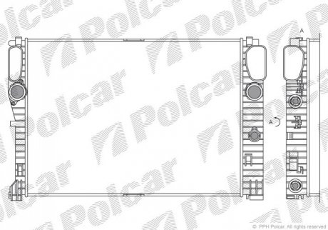 501608-4 Polcar Радиаторы охлаждения