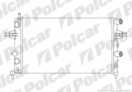 550808A1 Polcar Радиаторы охлаждения