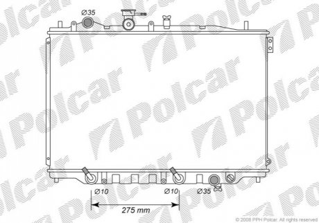 451508-4 Polcar Радиаторы охлаждения