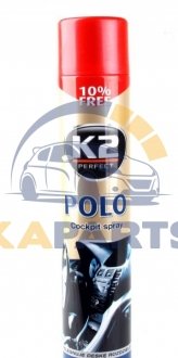 K407TR1 K2 K2 POLO COCKPIT 750ml Поліроль д/панелі (полуниця) х24