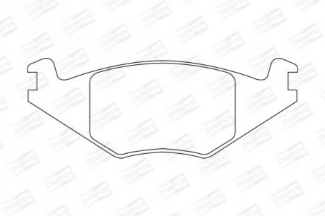 571315CH (Champion) Тормозные колодки к дисків