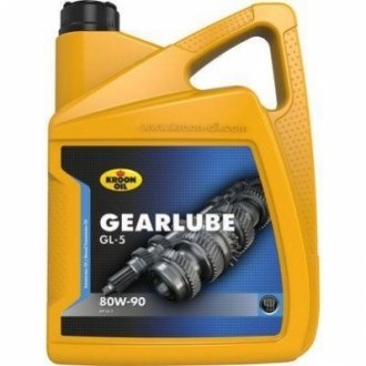 01325 KROON OIL Масло трансмиссионное GEARLUBE GL-5 80W-90 5л