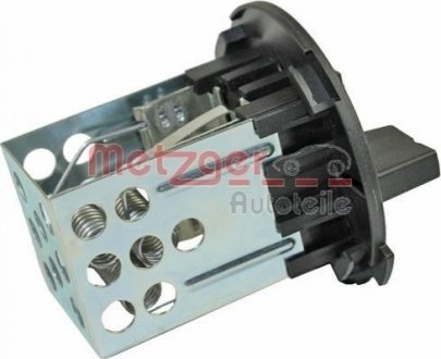 Фото резистор вентилятора пічки, постійний 0917251 METZGER 0917251 METZGER Резистор вентилятора пічки, постійний