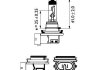 12360C1 PHILIPS Автолампа галогенова 35W (фото 3)