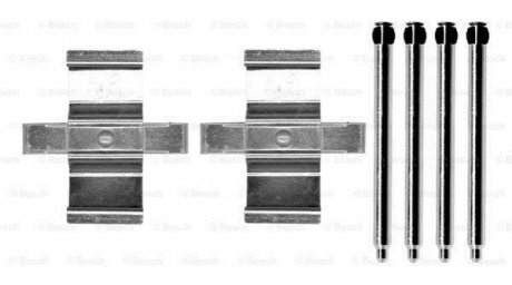 1 987 474 730 BOSCH Монтажний к-кт гальмівних колодок