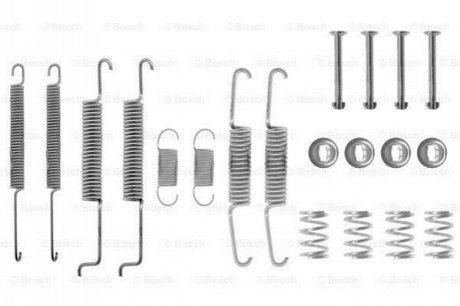 1 987 475 004 BOSCH Монтажний к-кт гальмівних колодок