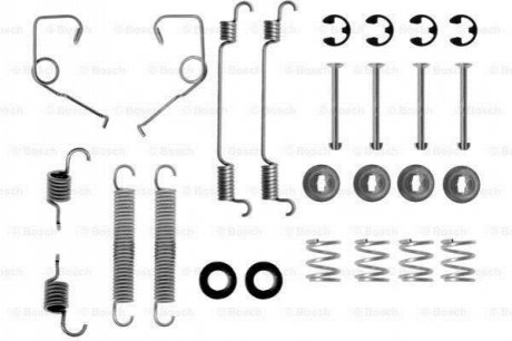 1 987 475 138 BOSCH Монтажний к-кт гальмівних колодок