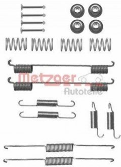 105-0861 METZGER Монтажний к-кт гальмівних колодок