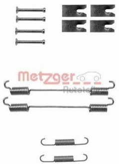 105-0862 METZGER Монтажний к-кт гальмівних колодок