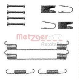 105-0883 METZGER Монтажний к-кт гальмівних колодок