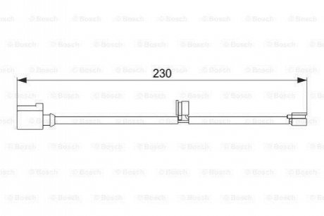 1 987 474 569 BOSCH Датчик зносу гальмівних колодок