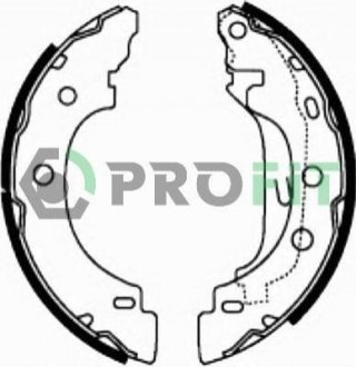 5001-0583 PROFIT Колодки гальмівні барабанні
